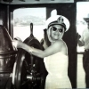 Captain Mariela of the Sea and first mate Hardy